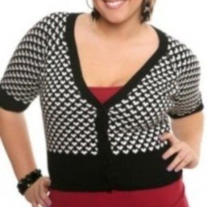 Torrid hearts cardigan